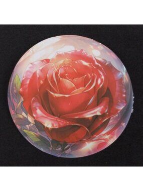 10/$10 Red Rose Tranquility Sticker 2.18" (L)